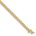 14k A Diamond Tennis Bracelet
