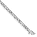 14k White Gold VS Diamond Tennis Bracelet