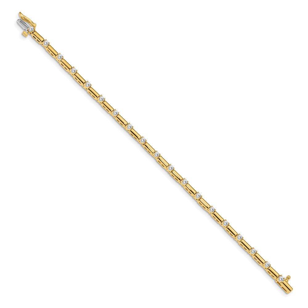 14k A Diamond Tennis Bracelet