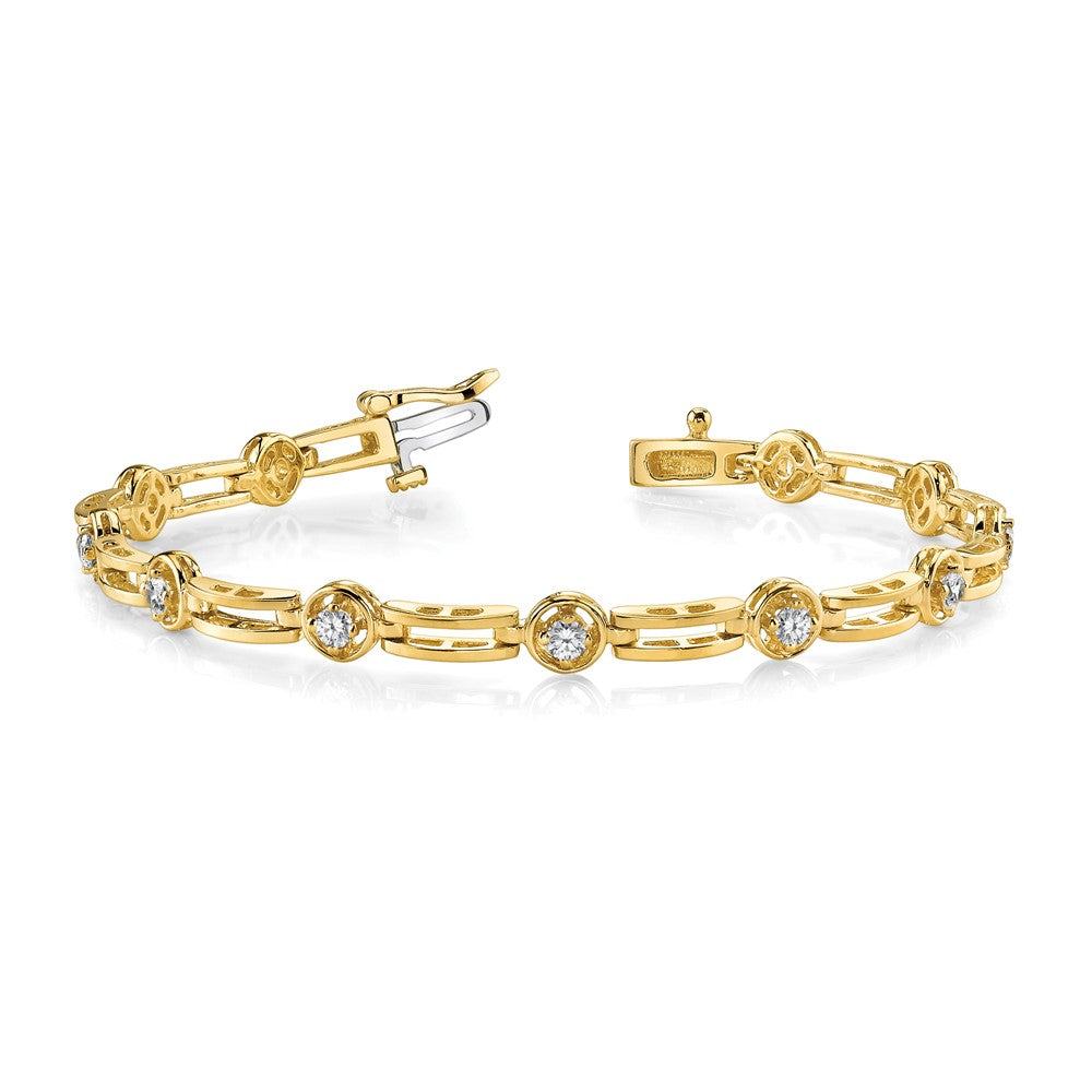 14k VS Diamond Tennis Bracelet