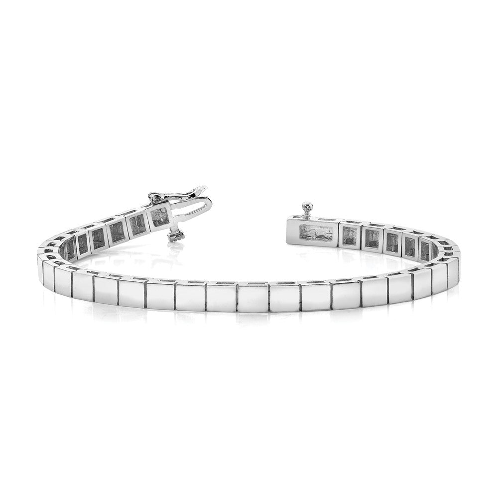 14k WG Holds 43 Stones up to 3mm, Add-a-Diamond Bracelet