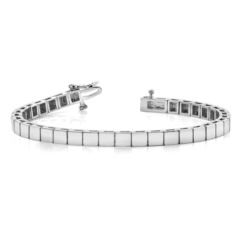 14k WG Holds 33 Stones up to 4mm, Add-a-Diamond Bracelet