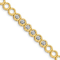 14k AA Diamond Add-A-Diamond Bracelet