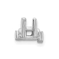14k White Gold Head for X853