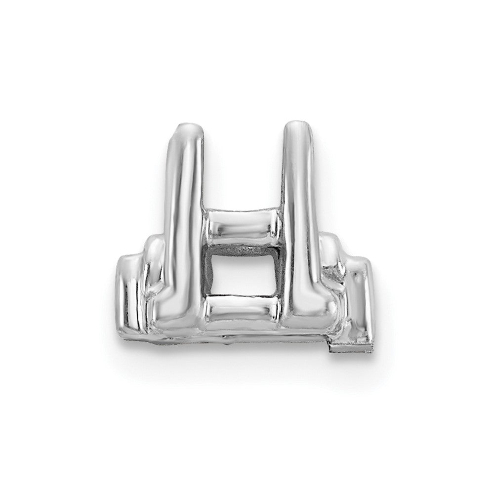 14k White Gold Head, up to 3.25mm Dia., X855 Add-a-Diamond Bracelet