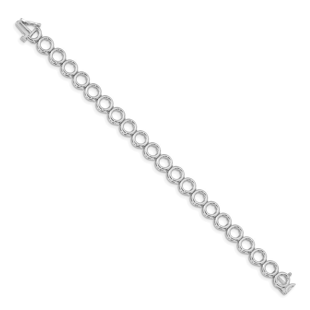 14k WG Holds 22 Stones up to 3.25mm, Add-a-Diamond Tennis Bracelet