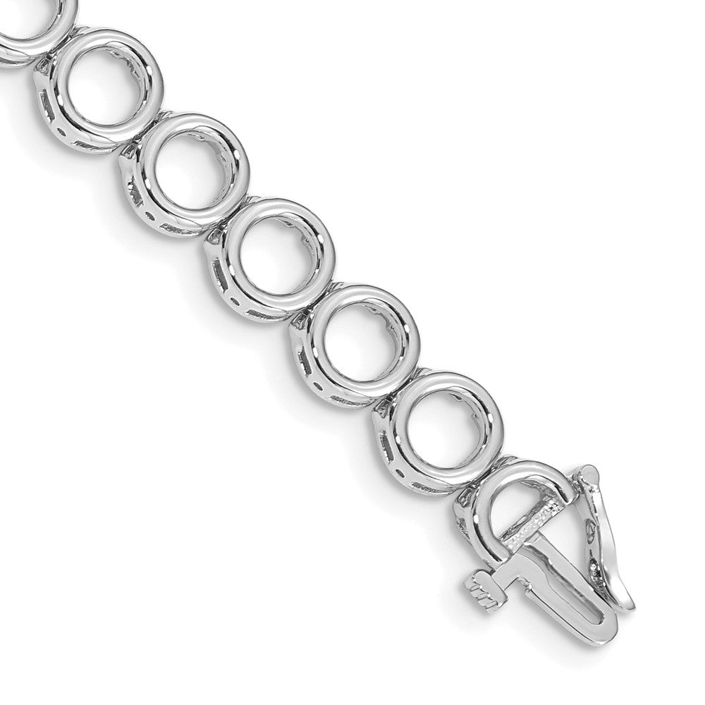 14k WG Holds 22 Stones up to 3.25mm, Add-a-Diamond Tennis Bracelet