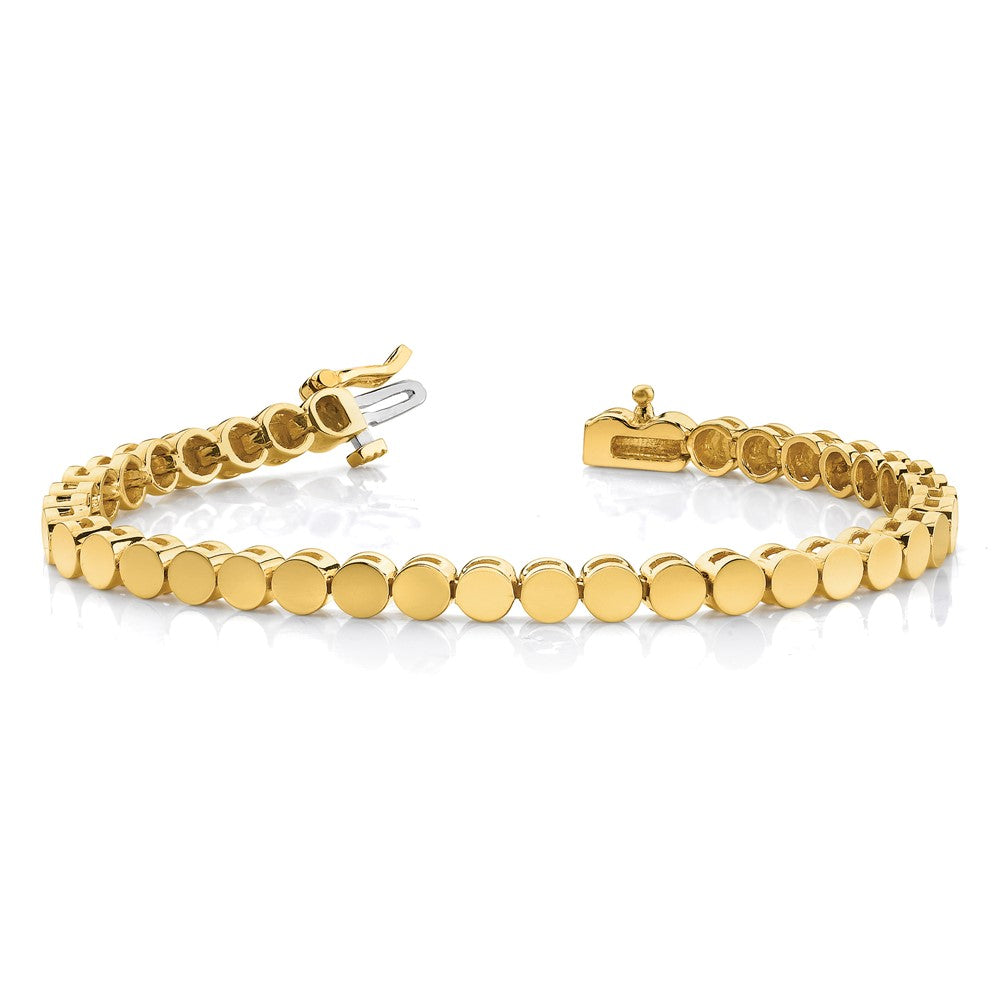 14k Holds 47 Stones up to 2.75mm, Add-A-Diamond Bracelet