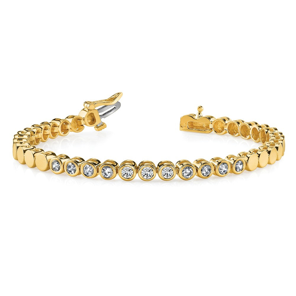 14k Holds 47 Stones up to 2.75mm, Add-A-Diamond Bracelet