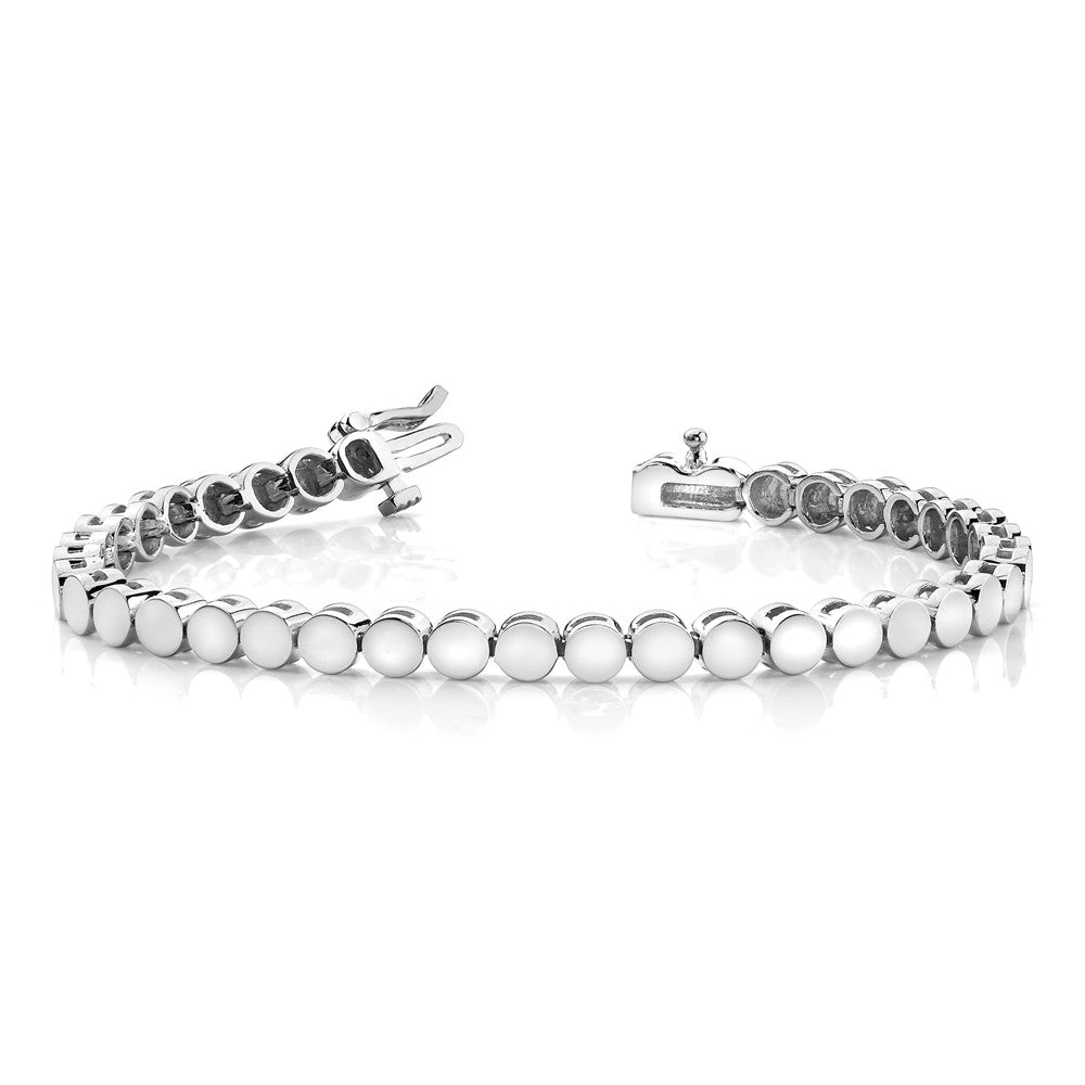 14k WG Holds 47 Stones up to 2.75mm, Add-A-Diamond Bracelet