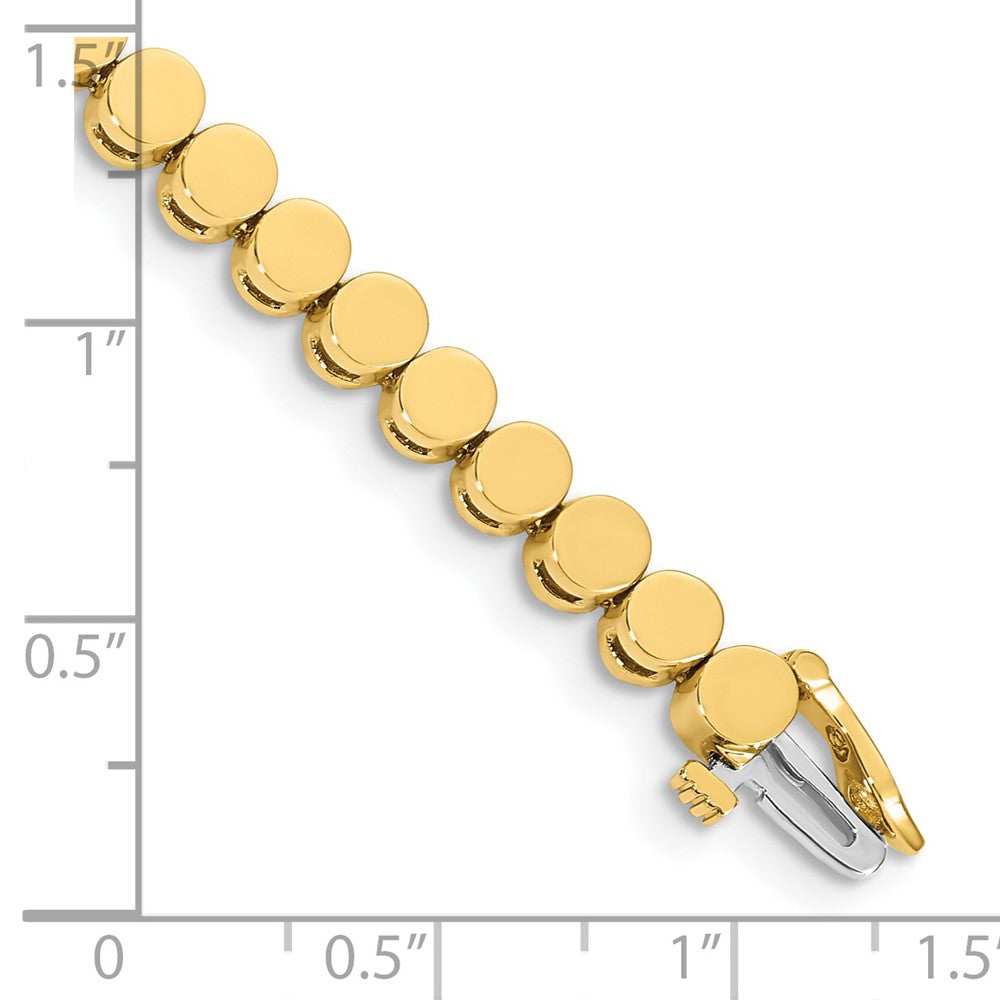 14k Holds 39 Stones up to 3mm, Add-a-Diamond Bracelet