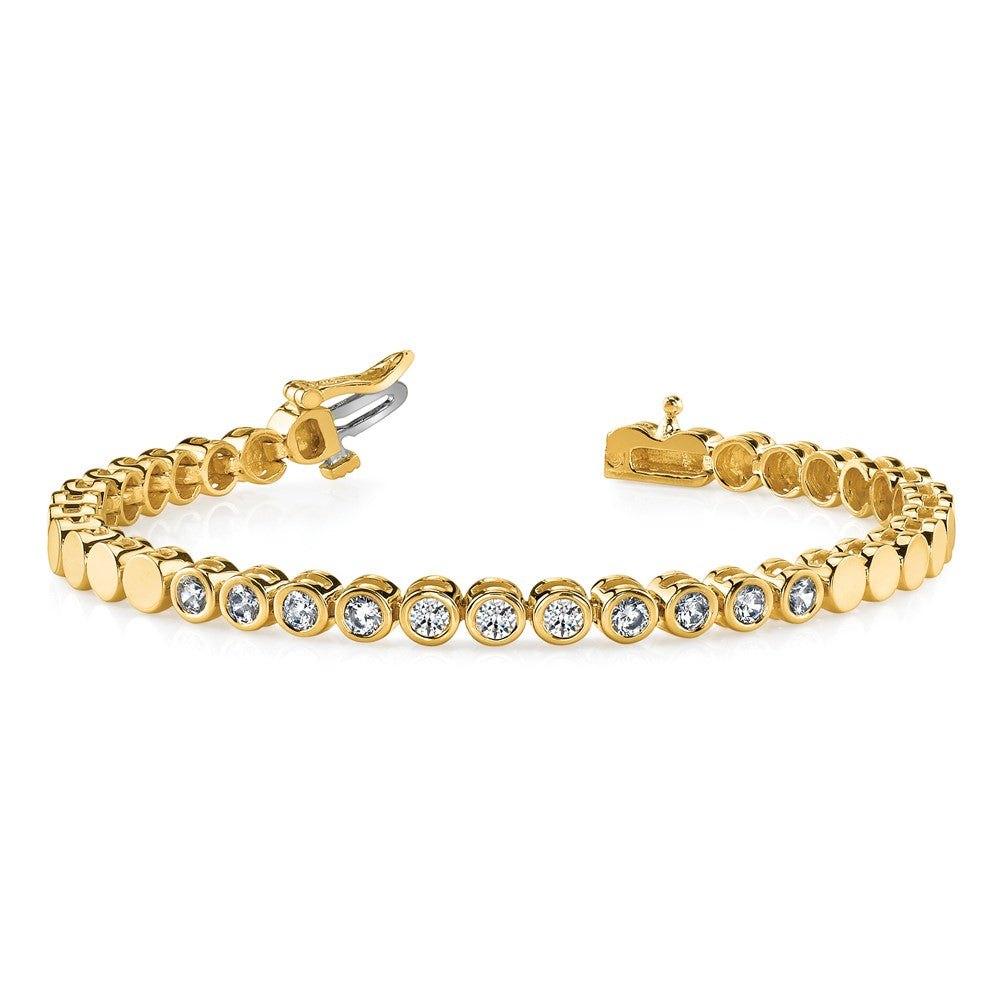 14k Holds 39 Stones up to 3mm, Add-a-Diamond Bracelet