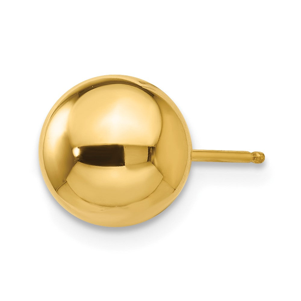 Single 14k Polished 8mm Ball Post Earring