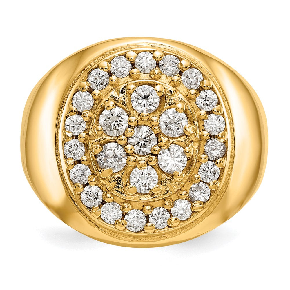 14k VS Diamond men's ring