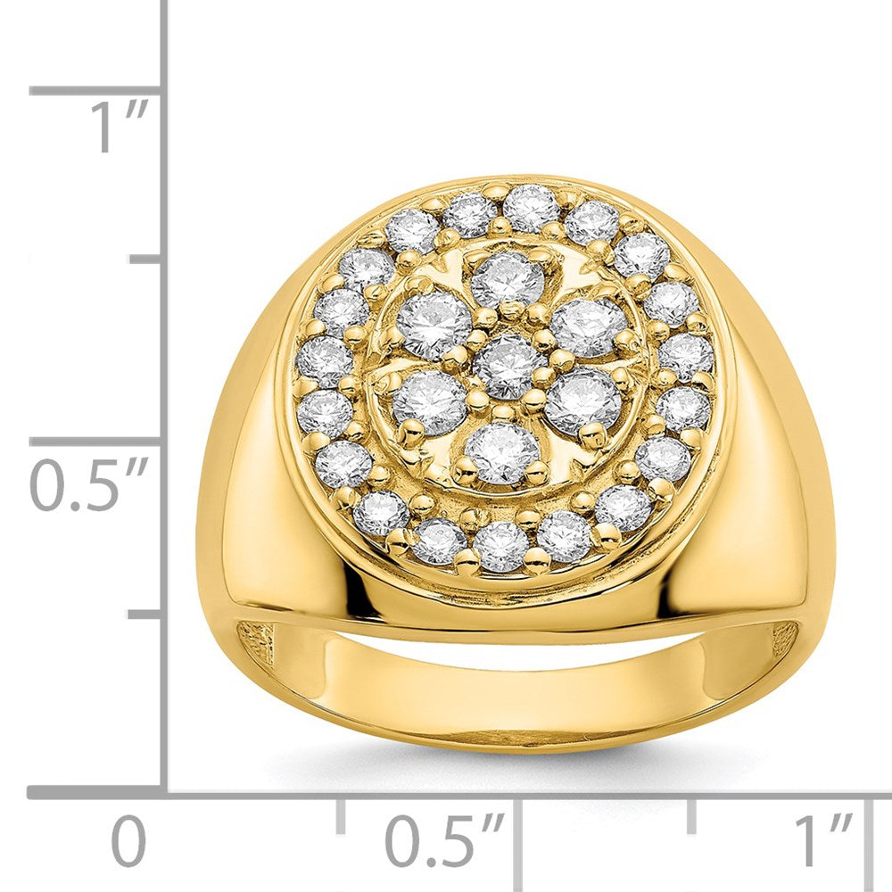 14k VS Diamond men's ring