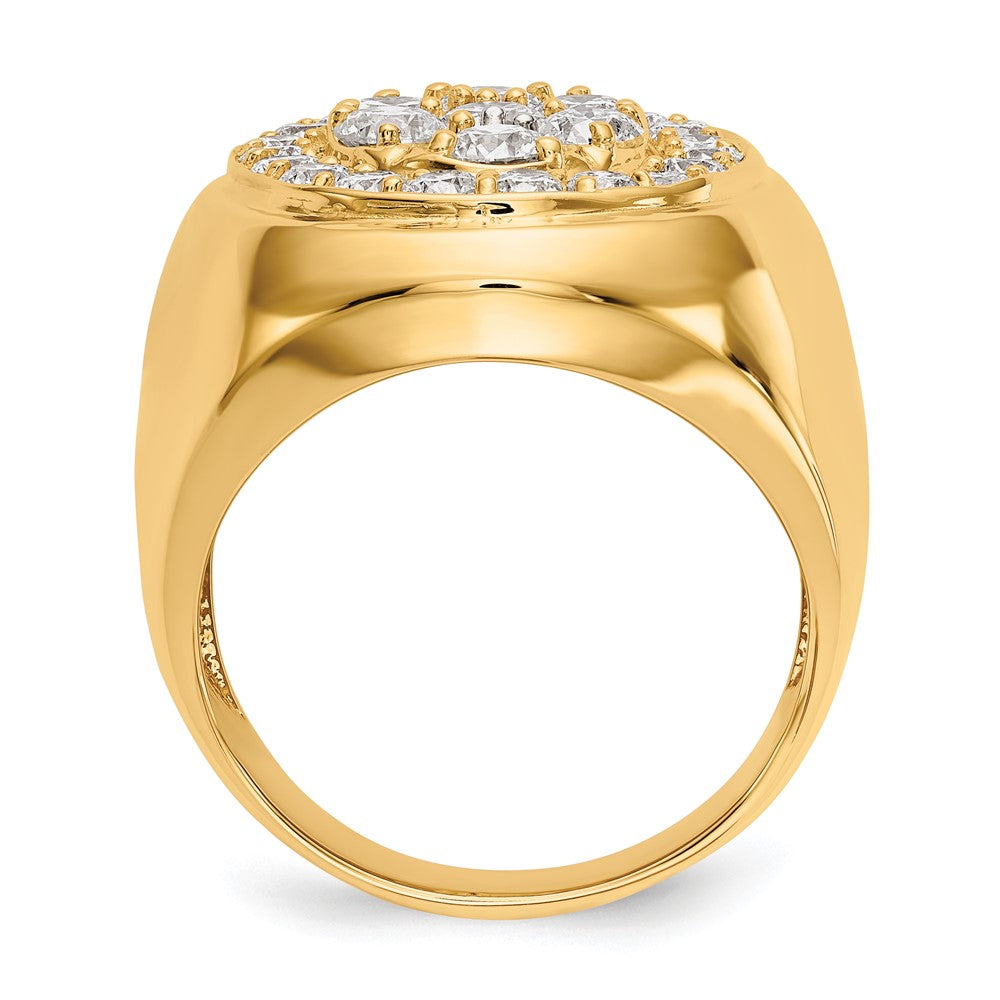 14k VS Diamond men's ring