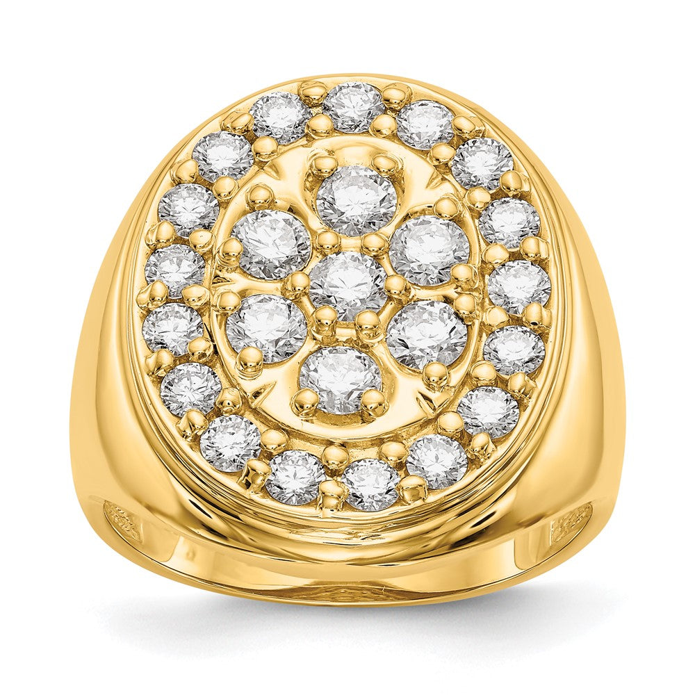 14k VS Diamond men's ring
