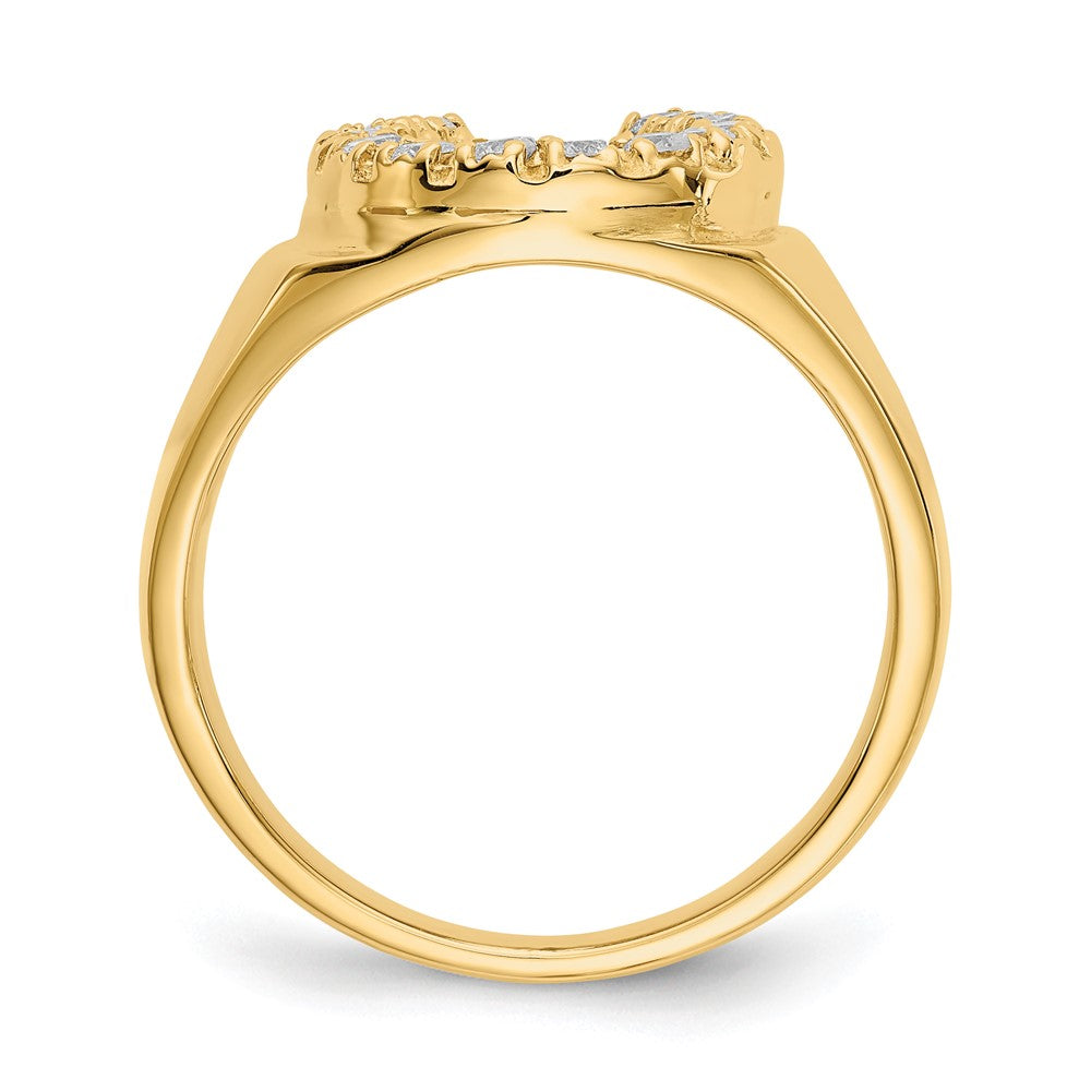14k VS Diamond men's ring