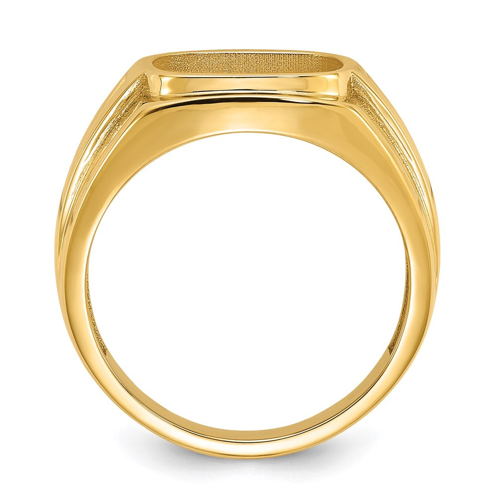 14k Men's Onyx Ring Mounting