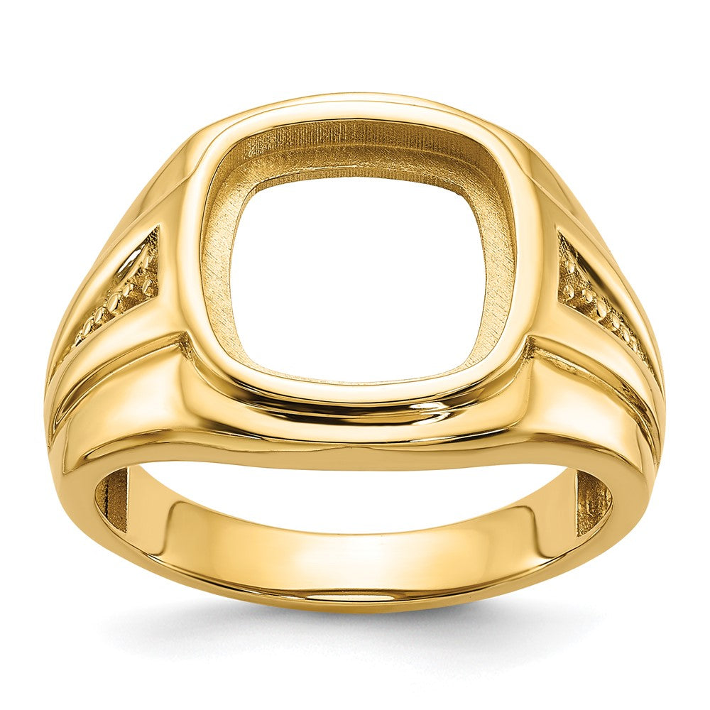 14k Men's Onyx Ring Mounting