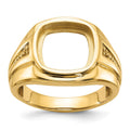 14k Men's Onyx Ring Mounting