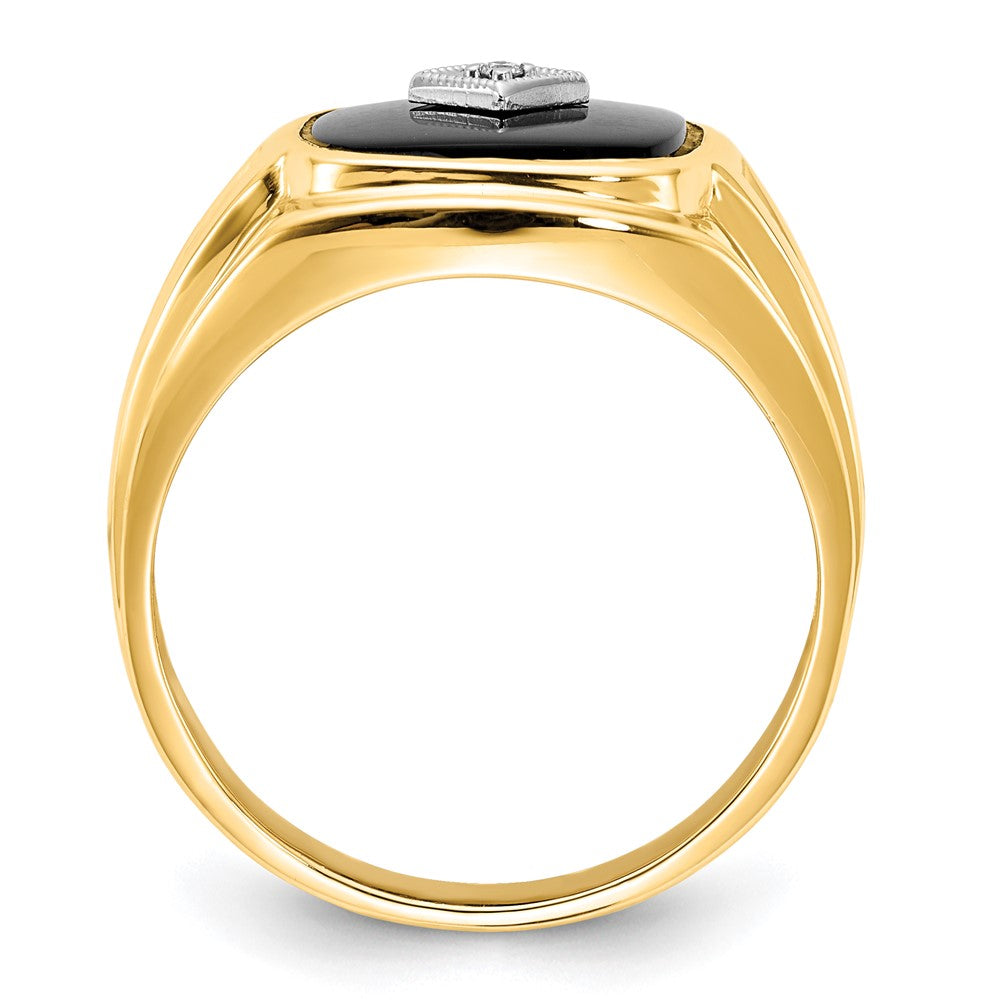 14k VS Diamond men's ring