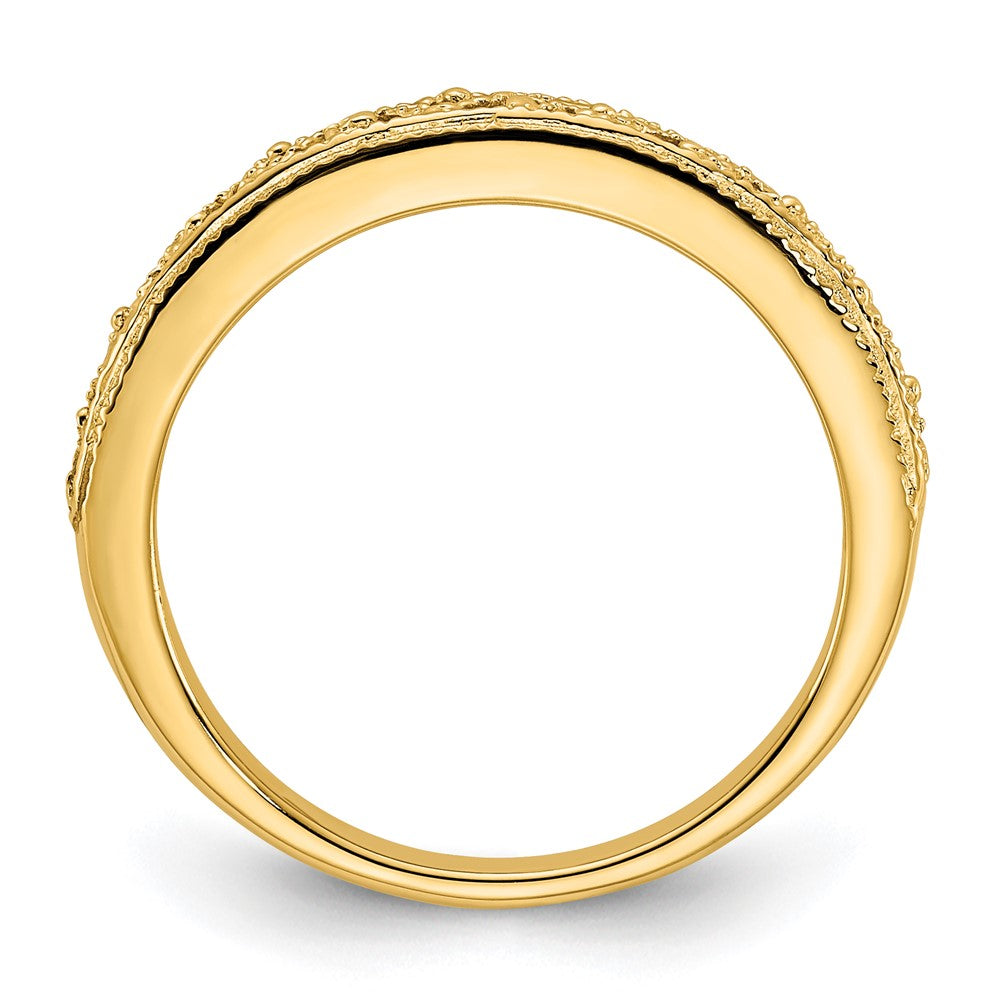 14k Filigree Band