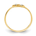 14k VS Diamond heart ring