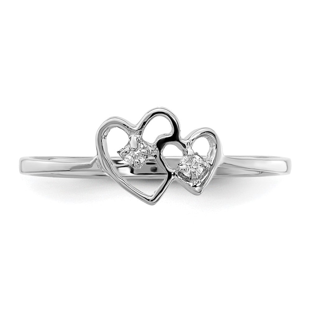 14k White Gold AAA Diamond ring