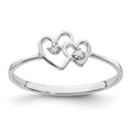 14k White Gold VS Diamond ring
