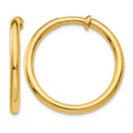 14k Non-Pierced Hoop Earrings