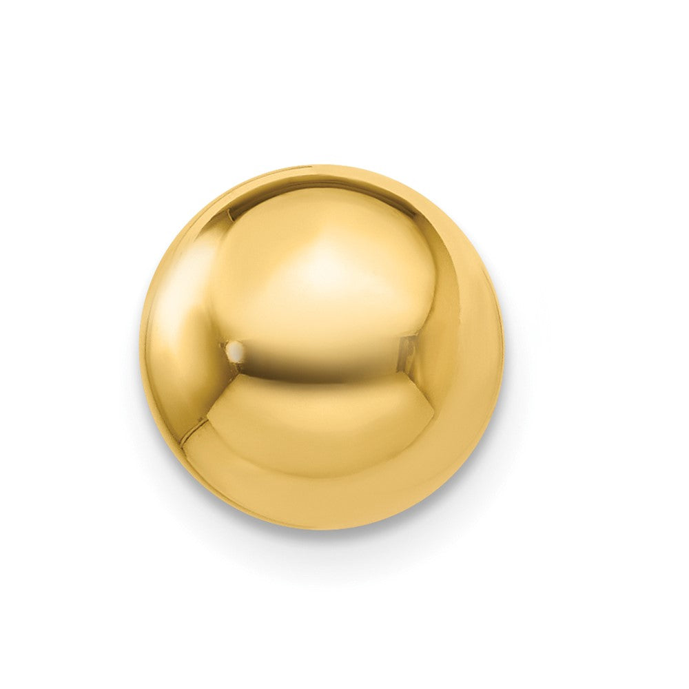 Single 14k Polished 9mm Ball Post Earring