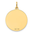 14k Yorkshire Terrier Disc Charm