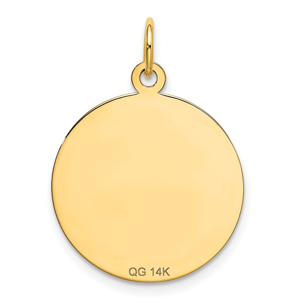 14K HAPPY ANNIVERSARY Charm