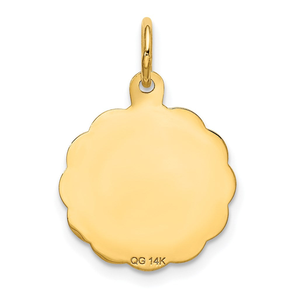 14K Happy 20th ANNIVERSARY Charm