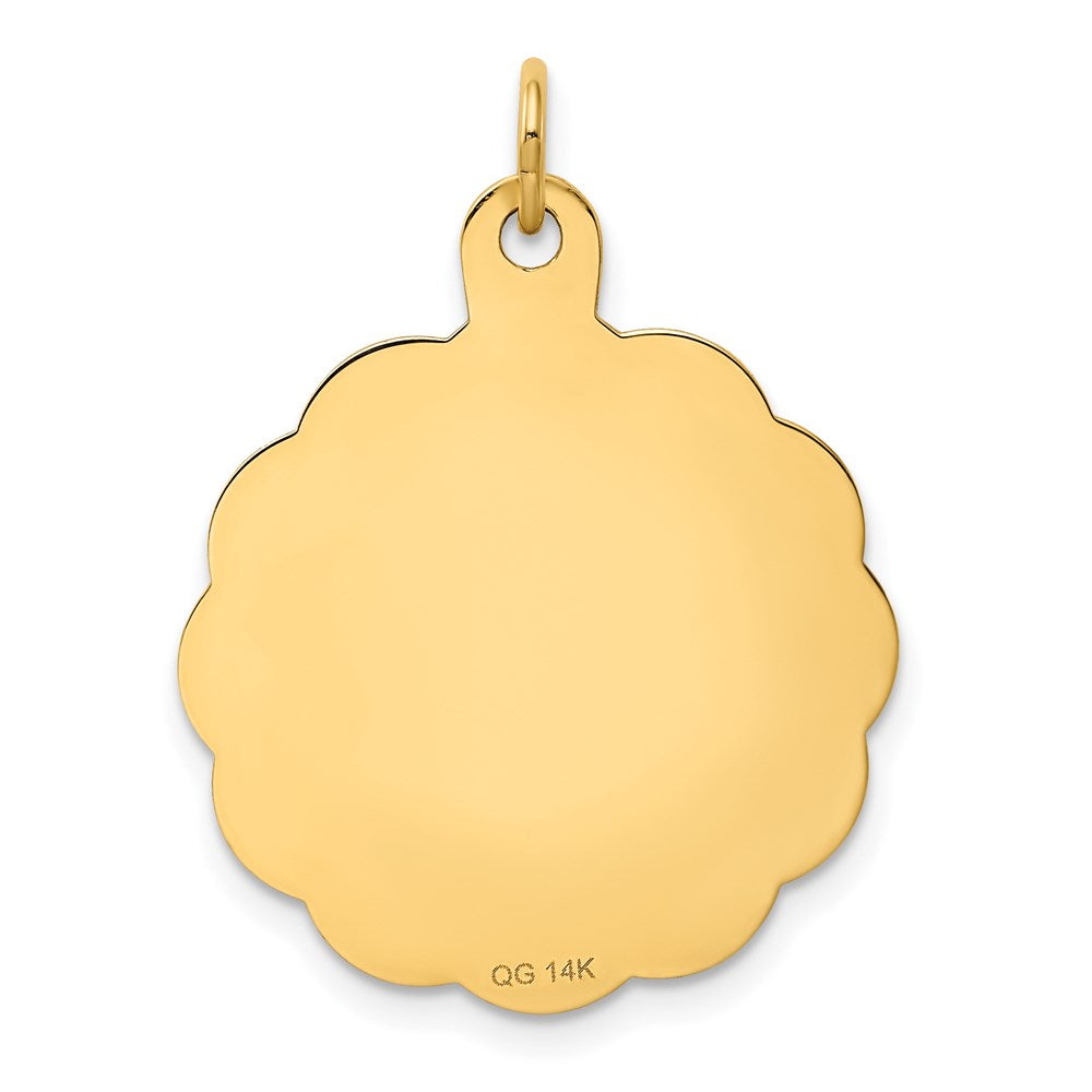 14K HAPPY ANNIVERSARY Charm