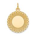 14k HAPPY GRADUATION DAY Charm