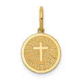 14k Small Baptism Charm