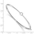 14k Yellow Gold Bangle Bracelet Mounting