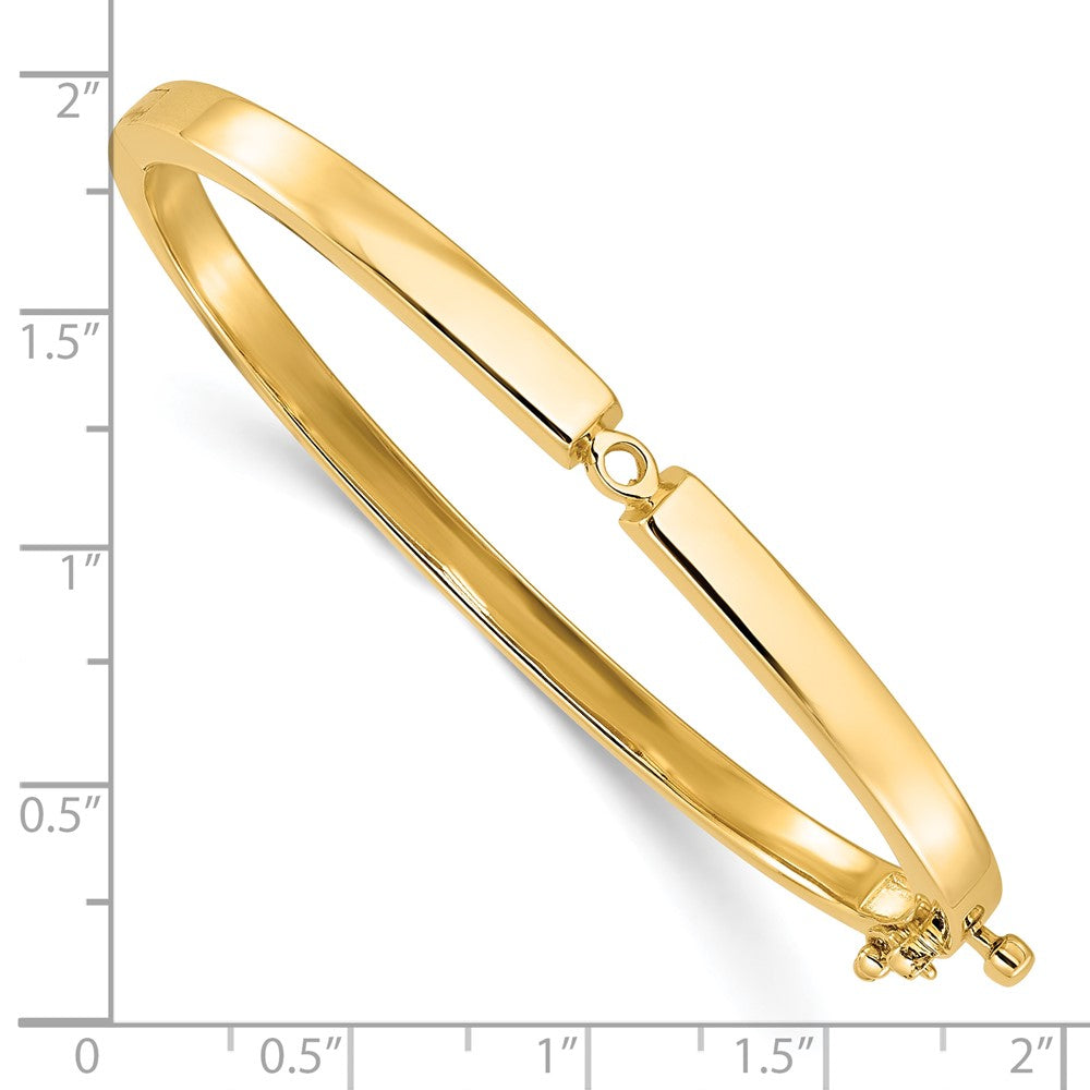 14k Hinged Bangle Bracelet Mounting