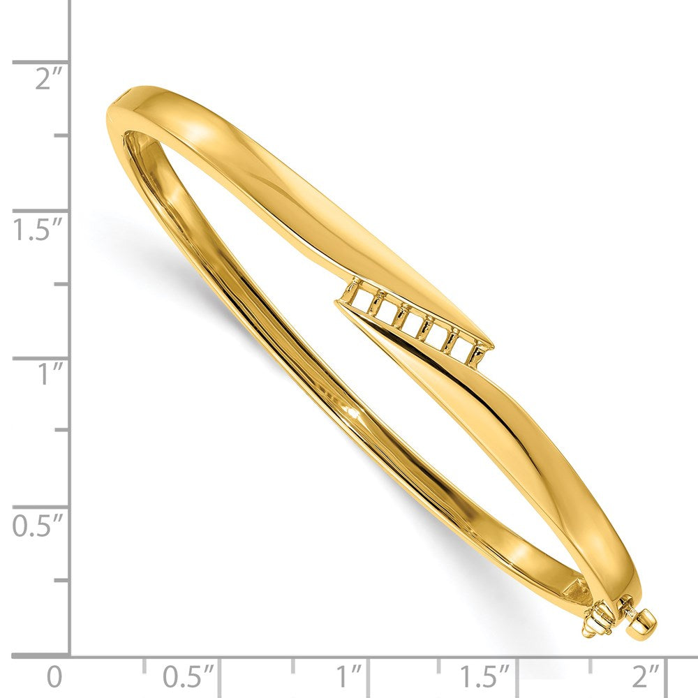 14k Hinged Bangle Bracelet Mounting