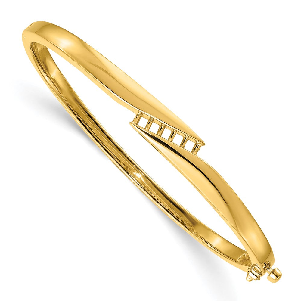 14k Hinged Bangle Bracelet Mounting