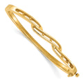 14k Hinged Bangle Bracelet Mounting