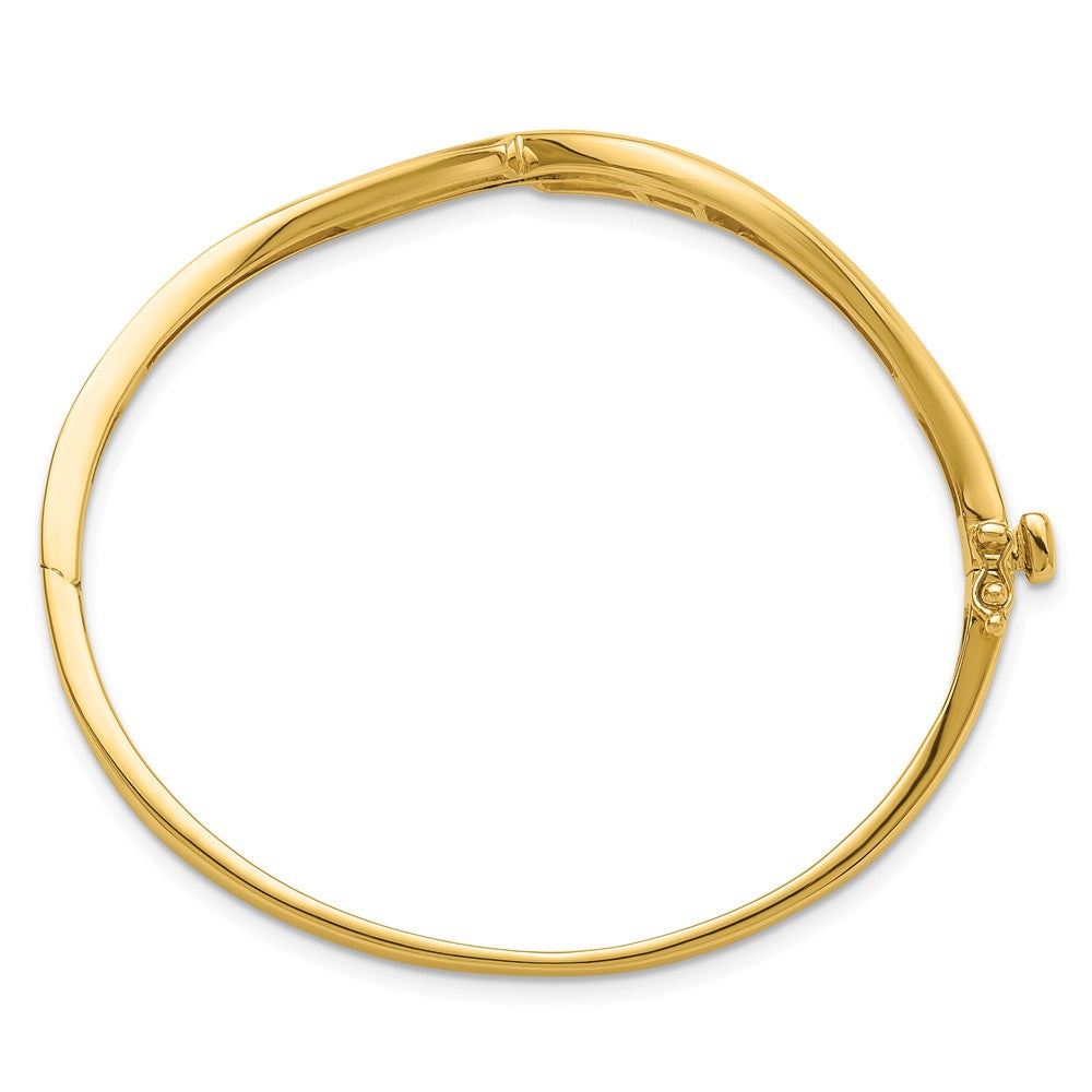 14k Hinged Bangle Bracelet Mounting