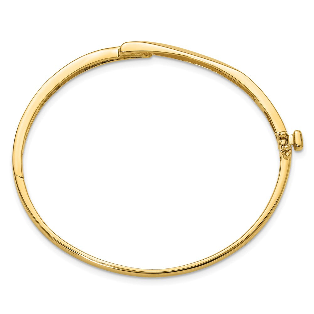 14k Hinged Bangle Bracelet Mounting