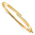 14k Hinged Bangle Bracelet Mounting