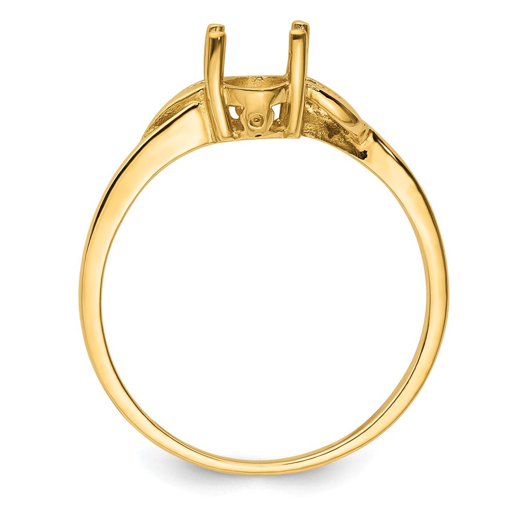 14ky Birthstone Ring Mounting