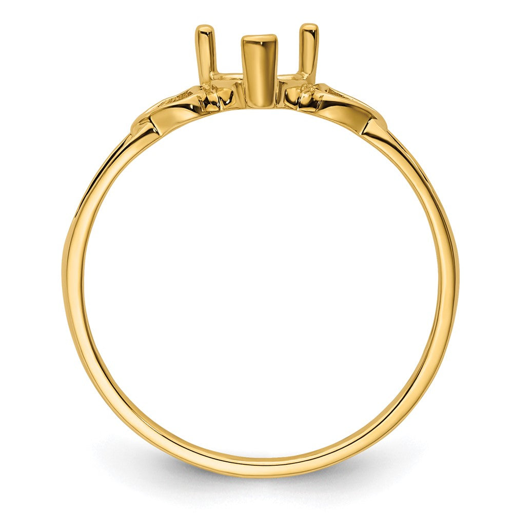 14k Birthstone Ring Mounting