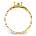 14k Birthstone Ring Mounting