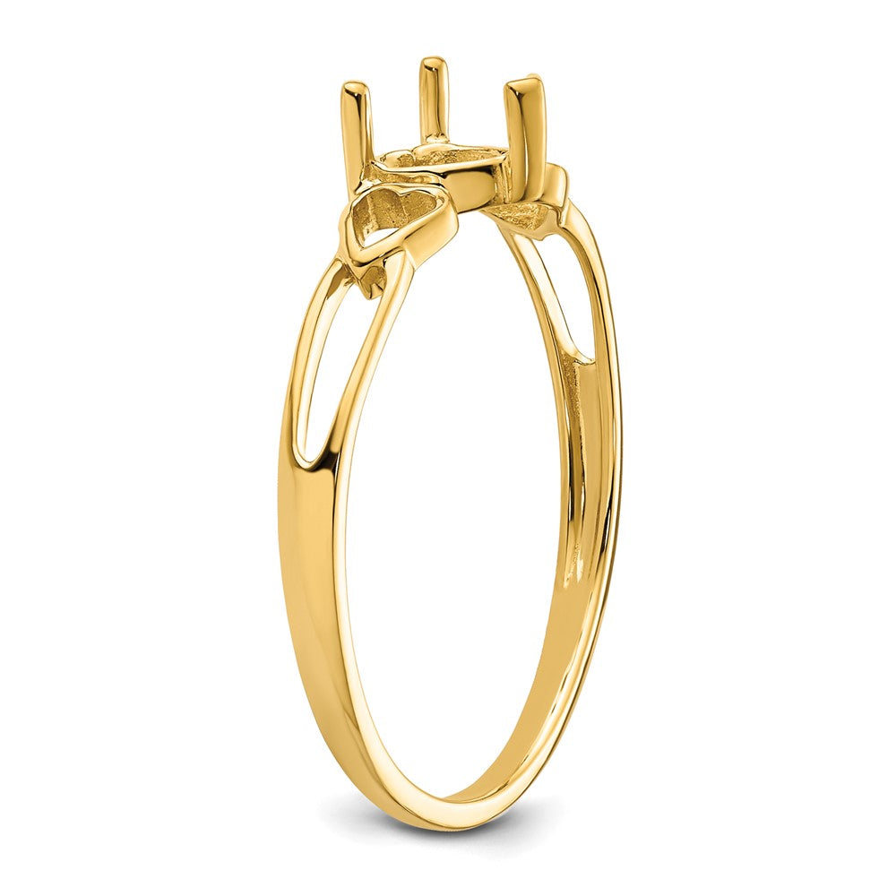 14k Birthstone Ring Mounting